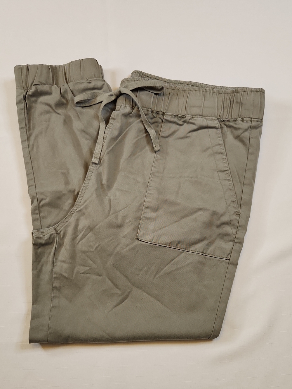 Buffalo David Bitton Tencel Cargo Joggers Green Large 1852816